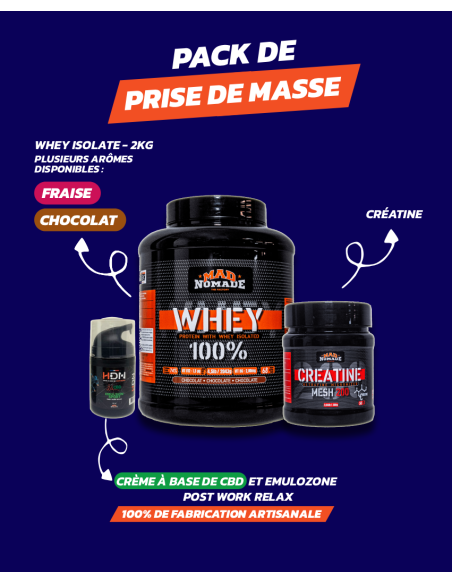 PACK DE PRISE DE MASSE