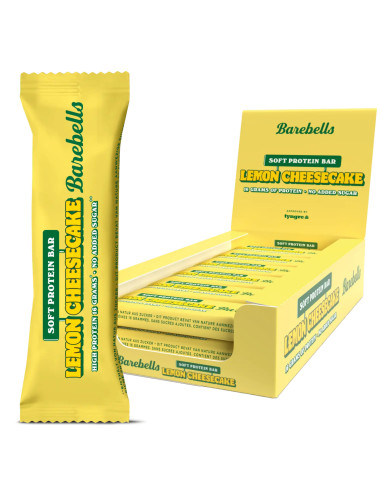 Barre protéinée BARBELLS Lemon Cheesecake