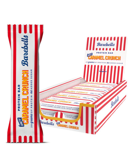 Barre protéinée BARBELLS Salty Caramel Crunch