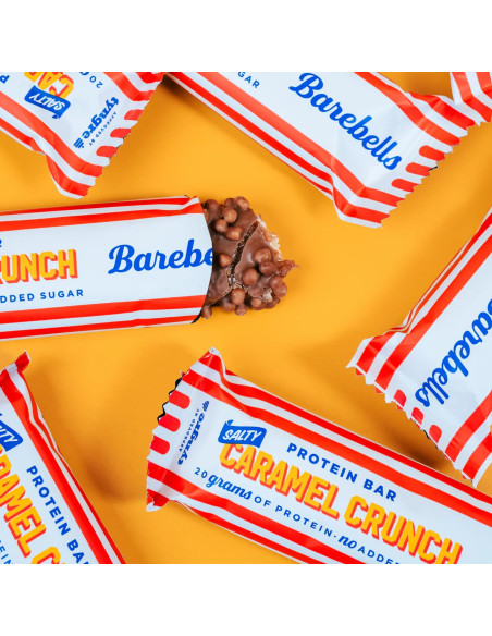 Barre protéinée BARBELLS Salty Caramel Crunch
