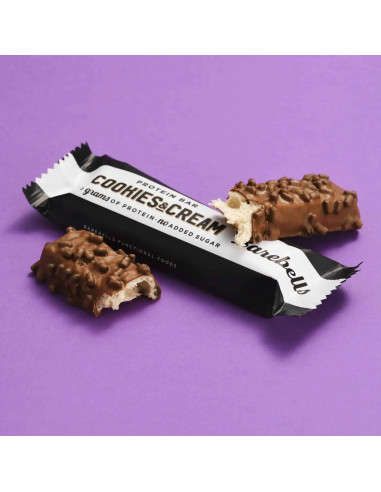 Barre protéinée BARBELLS Cookies and Cream