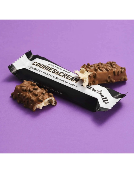 Barre protéinée BARBELLS Cookies and Cream