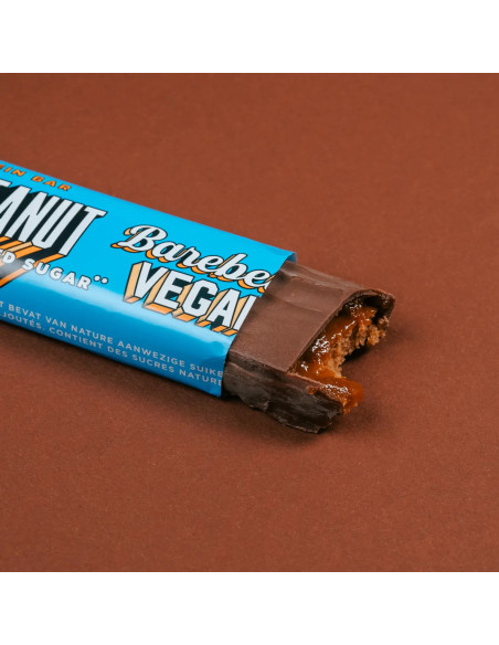 Barre protéinée BARBELLS Vegan Caramel Peanut