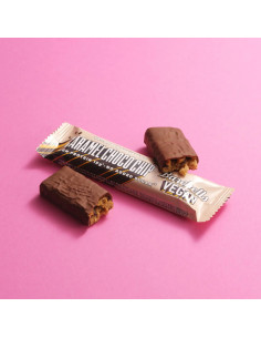Barre protéinée BARBELLS Vegan Caramel Choco Chip