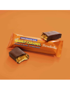 Barre protéinée BARBELLS Peanut Caramel