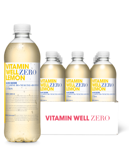 Boisson Vitamin Well Zero Lemon