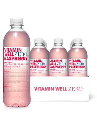 Boisson Vitamin Well Zero Raspberry