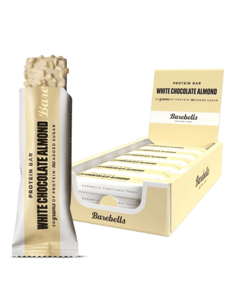 Barre protéinée BARBELLS White Chocolate Almond
