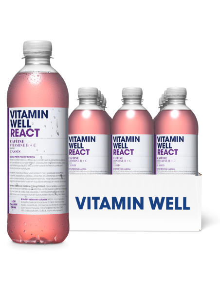 Boisson Vitamin Well React