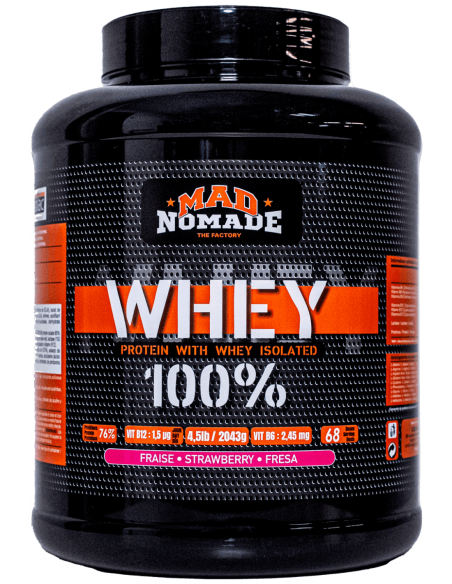 WHEY ISOLATE saveur fraise