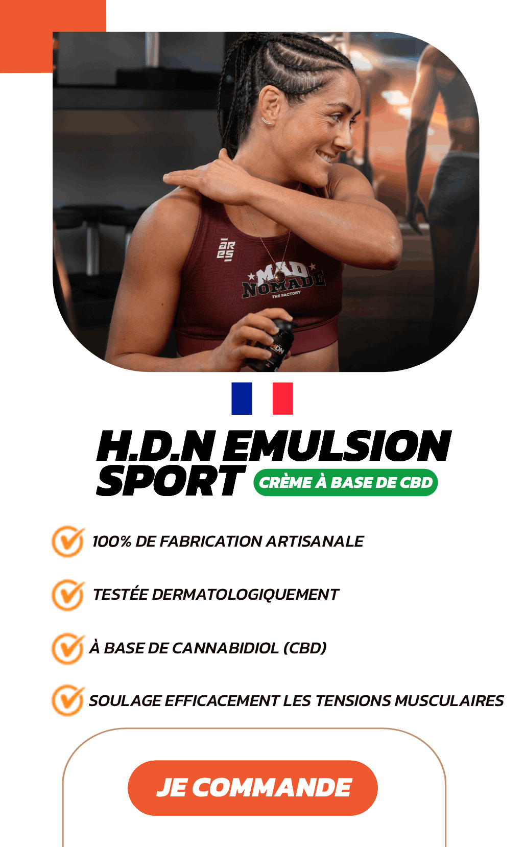 Cr&egrave;mes CBD - Delphine Benouaich